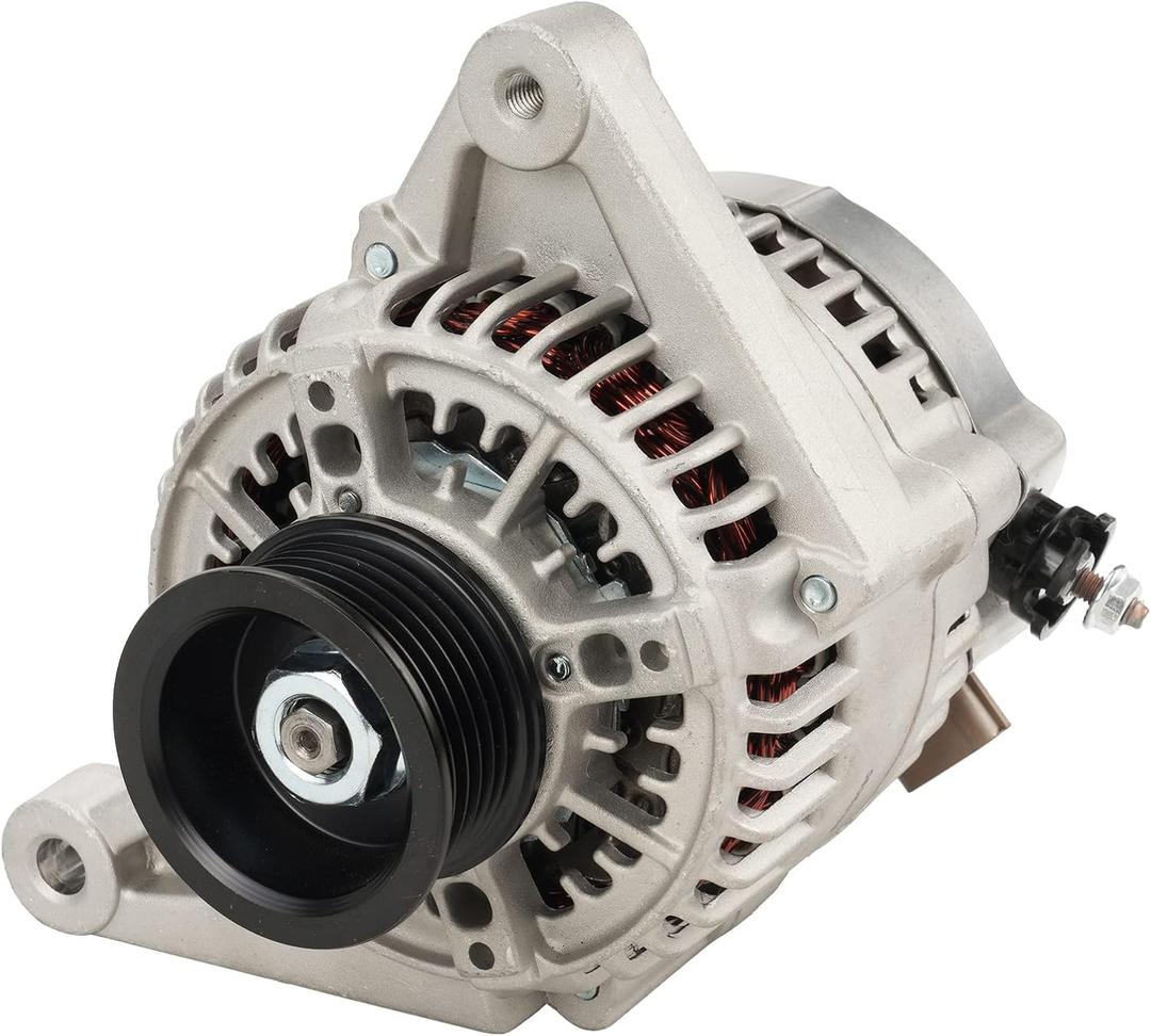 PHILTOP New Alternator Replacement for Toyota,Pontiac QX56 2004-2010 5.6L, Armada 2004-2009 5.6L, Pathfinder 2008-2010 5.6L, Titan 2004-2009 5.6L Replace # 17867N, 233007S000, (13878N)