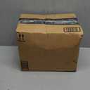 Artoid Mode Grey Snowman Deer Tree Christmas Area Rug, Winter Home Decor Low-Profile Washable Area Rugs for Entryway Bedroom Living Room Laundry Room Indoor 5x7 Feet