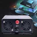 3500W Power Inverter 60V DC to 110V AC Converter with LED Display Dual AC Outlets Dual Fans Radiating for RV, Camp, Boat and Home Emergency Portable Pure Sine Wave Inverter (LED Screen, 3500W 60V)