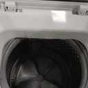 BLACK+DECKER 3.0 Cu. Ft. Portable Washer, 26.5 lb. Capacity Washing Machine, 6 Cycles, Quick Connect Sink Adapter and Drain Hose Included, Transparent Lid & LED Display, BPW30MW, White