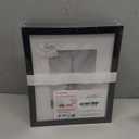 upsimples 8x10 Picture Frame Set of 5, Display Pictures 5x7 with Mat or 8 x 10 Without, Wall Gallery Photo Frames, Black