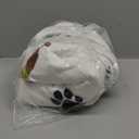 Dachshund Dog Blanket Personalized Dogs Blanket Puppy Blanket,Dog Gift for Dog Lovers Mom Dad Cute Dog Paw Prints Soft Flannel Throw Blanket for Bed Sofa Travel Medium 60"x50" for Teens