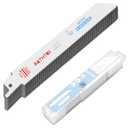 25 Pack 6 Inch 18 Tpi Reciprocating Saw Blades for Sheet Metal, Pipes, Nails Cutting, Profiles, Bi-Metal Sawzall Blades with 8% Cobalt for Longer Life and Faster Cutting Speed