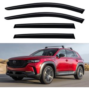 Window Visors Rain Guards for 2023 2024 2025 2026 Mazda CX-50, Out-Channel Window Vent Wind Deflectors Visors Shades for 23 24 25 26 Mazda CX50