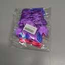 Twist Tie Bow for Wrapping Gift 3.5" 30Pcs Premade Satin Ribbon Bow Decorations for Crafts Treat Bag Wedding Bridal Shower Christmas Tree Party Favors Decor Accessories (Purple, Rose Red, Royal)