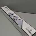 Bochni Linear Shower Drain 24" Brushed 304 Stainless Steel | Fast Drainage | Tile Inserted | Stainless Floor Drain Grate | Hair Strainer | Drain Key | The Upgrade for Your Bathroom