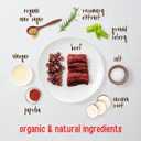 Full Moon All Natural Human Grade Dog Treats, Essential Beef Savory Bites, 14 Ounce (EXP 03/30/26)