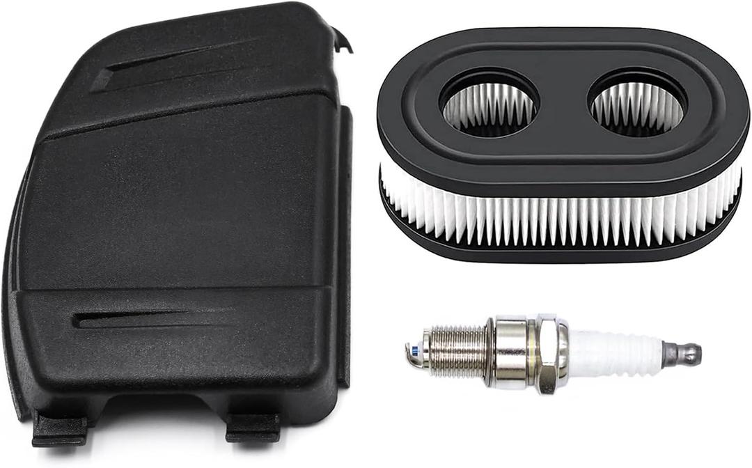 594106 Air Filter Cover and 798452 Air Filter Compatible with Briggs & Stratton 093J02 09P700 103M02 104M02 650EXI 675EXI 675 IS