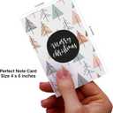 Dessie 100 Unique Modern Christmas Cards with Envelopes and Matching Sealing Stickers. Happy Holiday Cards with Short Greetings Inside. Bulk Christmas Cards Boxed with Envelopes (Assorted)