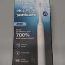 Philips Sonicare 4100 Series Electric Toothbrush - Sonic Toothbrush with Advanced Sonic Technology, Pressure Sensor, Two Intensity Settings, Smartimer & Quadpacer, White, Model HX3681/23