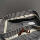 Colingmill Valentine's Day Baskets for Gifts Empty Set Large Gift Baskets Empty with Handles and Wrapping Set Storage 14"x 10"x 5.5" Decorative Chest Box for Presents Wedding Baby Shower(Gray)