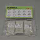 25 Values 50 Pieces Ceramic Cement Resistor KIT 10W Resistance 10 Watt 5% Power Resistors (0.05 Ohm - 100 Ohm)