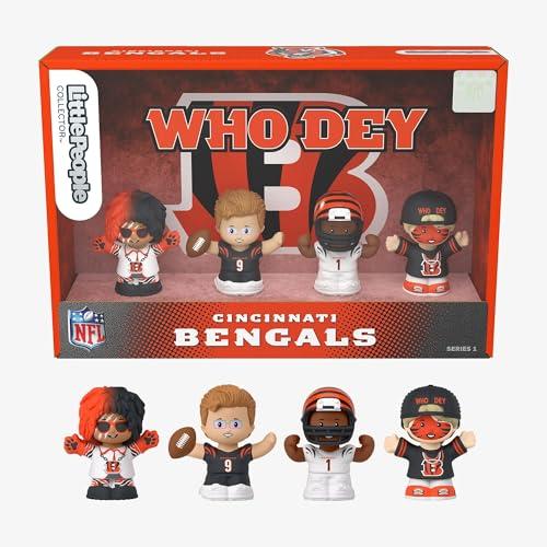 Little People Cincinnati Bengals NFL Collector Figure Set, OS