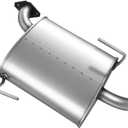 Rear Exhaust Muffler Compatible With 2010-2019 Subaru Outback Muffler Exhaust