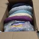 Tinideya 24 Pcs Round Floor Cushions Floor Pillows Meditation Seat Pillows Flexible Seating for Adults Kids, Chair Cushions for Classroom, Nursery, Living Room, Yoga (Small 11.8 Inch, Multi Color)