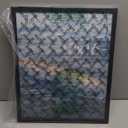 13x16 Picture Frame, Classic Black Poster Frame for Horizontal or Vertical Wall Mounting, 1 Pack