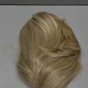 BLONDE UNICORN Blonde Wig 13x6 HD Lace Front Wig Long Straight Layered Synthetic Lace Front Wig Pre Plucked Glueless Wig for Women Daily Party Use 22IN