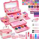 Kids Makeup Sets for Girls - Kids Makeup Sets for Girls 3-4,Play Make Up Kit,Maquillaje para Nias, Best Toys for Little Girl,Princess Toddler Kid Stuff, Ages456789 10-12 Year Old Girl Birthday Gifts