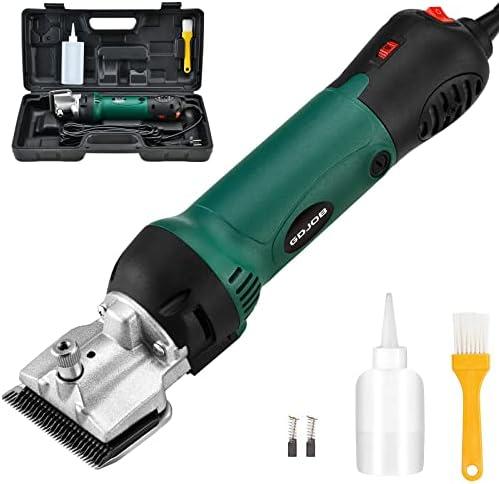GDJOB Horses Clippers,500w Professional Horse Clippers Heavy Duty Body Clipping, Sheep Shears for Dogs, Horse, Cattle, Farm Livestock Pet Grooming