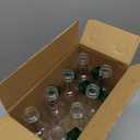 Yopay 8 Pack 32OZ Plastic Empty Bottles with Cap, Long Neck Wine Bottles for Liquor BPA-Free, Reusable Beer Soda Olive Oil Bottle, Leakproof Container for Juice Shaved Ice Flavoring Syrup