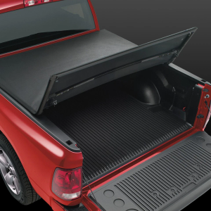 FOR 2005-2011 DODGE DAKOTA 5'3" TRUCK BED ADJUSTABLE TRI-FOLD SOFT TONNEAU COVER