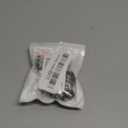 Urmspst 4 Set Pant Waist Tightener, Adjustable Waist Buckle Set, Extra Button for Jeans to Make Tighter, Button Adjuster for Pants, Jeans, Skirts, Sleeves, (Black)