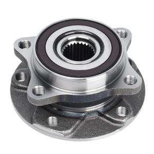 KUSATEC 513348 Front Wheel Bearing and Hub Assembly Compatible with 2015-2017 Chrysler 200, 2013-2016 Dodge Dart, 5 Lug Bolts w/ABS