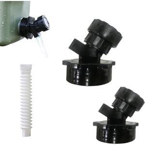 5-Gallon Water Jug Spigot,Compatible with Coleman 5 Gallon Water Carrier Model,Water Carrier Jug Replacement Faucet Assy,Universal Water Spout for Outdoor Hiking Camping Camping Water Tank (2 Pack)