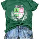 Musical Shirts Women Shiz University Tshirt Changed for Good Witch Musical Movie Tees Graphic Short Sleeve Tops Green (Green, XL)