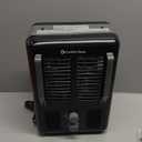 Comfort Zone Electric Portable Milkhouse Style Utility Space Heater with Adjustable Thermostat, Overheat Protection, and Safety Tip-Over Switch, Ideal for Garage or Greenhouse, 1,500W, CZ798BK (Black)