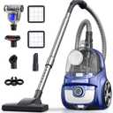Aspiron Canister Vacuum Cleaner, 40Kpa Bagless Vacuum Cleaners