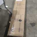 Sauder Harbor View Home Office Computer Desk with Hutch, Keyboard Tray, in Salt Oak finish