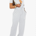 Yiershu Formal Jumpsuit for Women Dressy Elegant Long Straight Pants Jumpsuits for Party Club with Button Down, Size: Medium