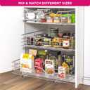 HOLDN STORAGE Pull Out Cabinet Organizer, Slide Out Drawer for Kitchen Cabinets & Pantry, Roll Out Shelf for Pots, Pans & Under Sink Storage, Heavy-Duty Full-Extension, 28" W x 21" D x 5" H