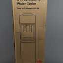 Avalon Top Loading Water Cooler Dispenser - Hot & Cold Water, Child Safety Lock, Innovative Slim Design, Holds 3 or 5 Gallon Bottles - UL Listed