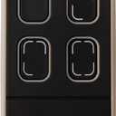 Universal Garage Door Remote Universal Gate Opener Remote Cloning Homelink Programmable Learning 4-Buttons Multi Frequency 280MHZ-868MHZ 2019 Upgraded New Version (Black with Grey -88)