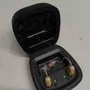 Hearing Aids for Seniors Rechargeable with Noise Cancelling, Hearing Amplifier with 5 Levels of Volume Adjustmen, Simple to Operate and Hear Clear Sound (Beige)