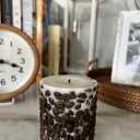 Botanical Candle - Decorative - Hand-Poured Natural Soy Wax with Real Flowers - 5 Scents