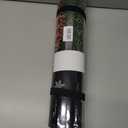 Black Merry Christmas Tree Kitchen Mats Set of 2,Xmas Star Winter Seasonal Farmhouse Home Decor Low-Profile Kitchen Rugs for Floor 17x30+17x47 Inch