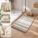 COSY HOMEER Bathroom Rugs 24x17, Ultra Soft Absorbent Bath Mat