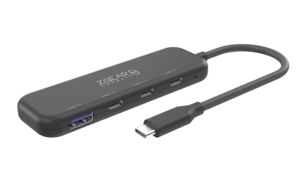 ZGEAR Five Port USB-C Video And Data Hub