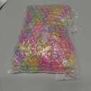 Chunful 240 Pcs Easter Luminous Mini Resin Bunny 7 Colors Little Small Glow in The Dark Rabbit Bunny Figures for House Micro Fairy Garden Decor Easter Egg Fillers Party Supplies