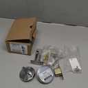 Lock  Series Grade 2 Non-Handed Medium Duty Deadlock, Deadbolt Chasis, Thumbtrun Indicator, Keyless, Satin Chrome Finish