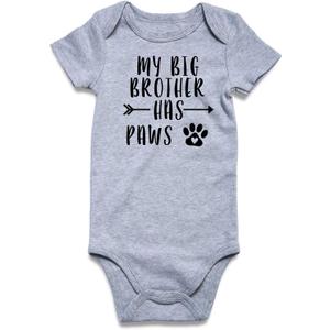 RAISEVERN Baby Boys Girls Clothes Newborn Bodysuit Funny Outfit 0-12 Months | Infant Gender Neutral Short Sleeve Romper with Cute Sayings Printed, Great for Unisex Baby Shower or Holiday Gifts