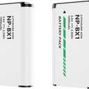 MUSM Camera Battery，Compatible for Sony， FDR-X3000R ZV-1 RX100 M7 AS300 HX400 HX60 WX350 AS300V(2pcs)