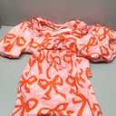 Women 2 Piece Christmas Pajama Set Bow Print Button Down Shirt Lounge Pants Outfits Cute Holiday Matching Sleepwear
Size XL