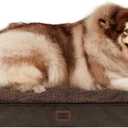 EHEYCIGA Orthopedic XXL Dog Beds for Jumbo Dogs with Removable Washable Cover,Brown, 50x36