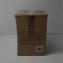 Table Lamp - Clear Glass Lamp with Open Base, LED Bulb, and Shade - Decorative Lighting for Coastal, Nautical, or Cottage Decor by Lavish Home (Blue)