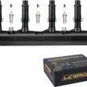 Ignition Coil Pack and Spark Plugs Fits for 1.4 Turbo Chevy Cruze Sonic Trax Volt Buick Encore Cadillac ELR 2011 2012 2013 2014 2015 2016 2017 2018 2019 2020 Coils Spark Plugs UF669 D521C 55577898