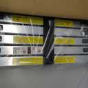 Dajianglx 12.5FT Telescoping Ladder, Aluminum, Multi-Purpose Extension Ladder with Tool Tray, 16 Steps, Silver